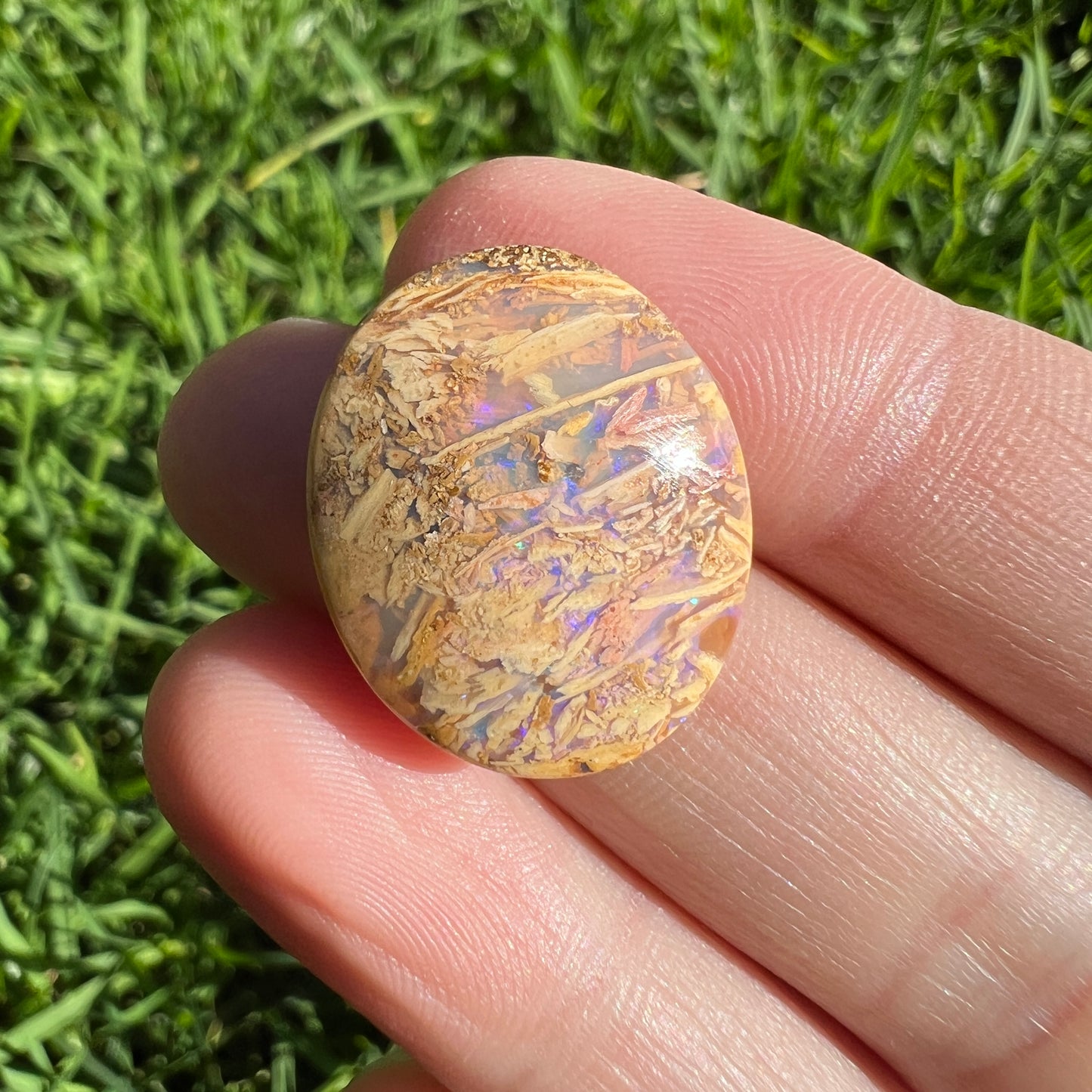 12.77 Ct 3D wood replacement opal