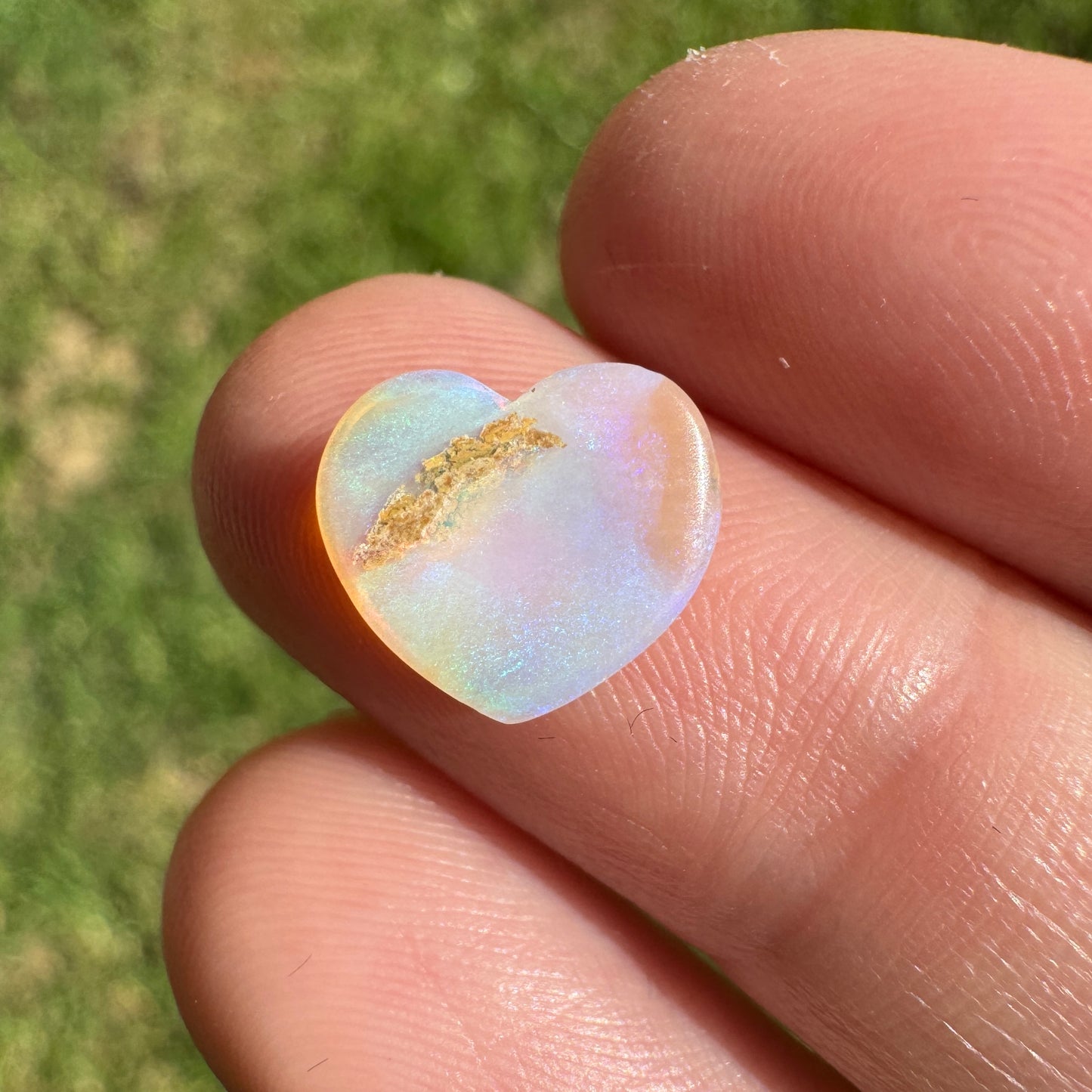 2.04 Ct crystal heart opal