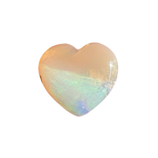 1.78 Ct crystal heart opal