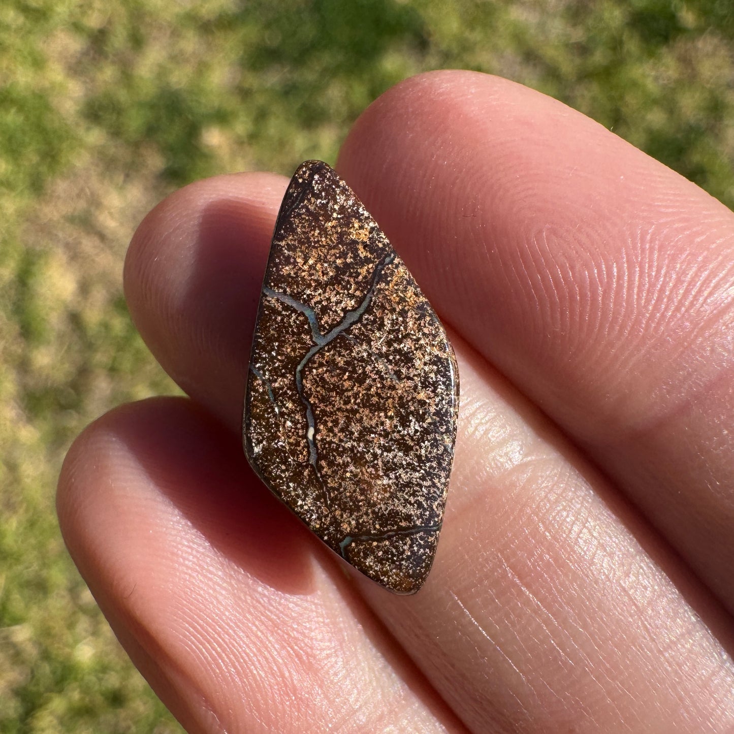 6.03 Ct free-form boulder opal