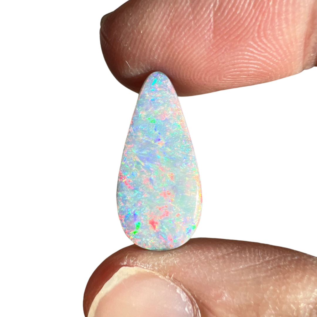 10.04 Ct teardrop boulder opal pair