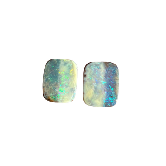 6.75 Ct small boulder opal pair