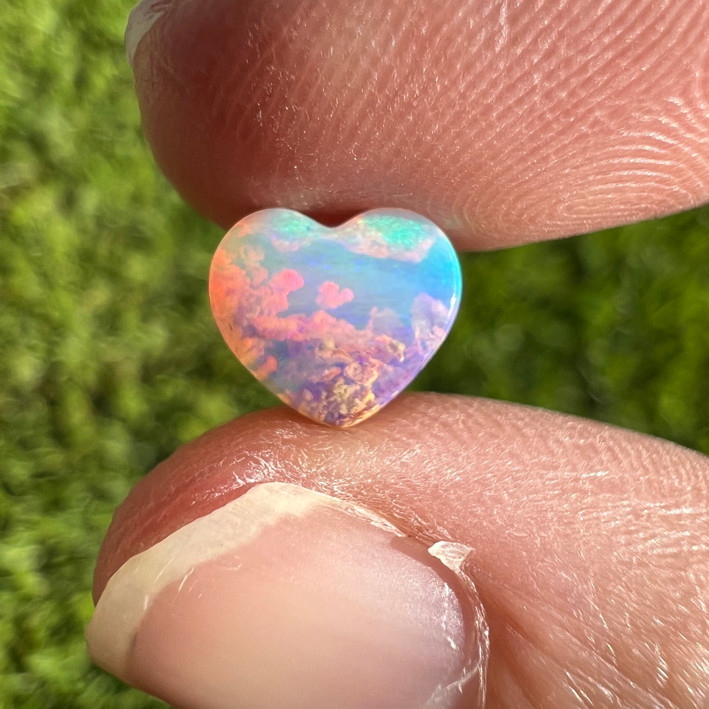 1.16 Ct heart wood replacement opal