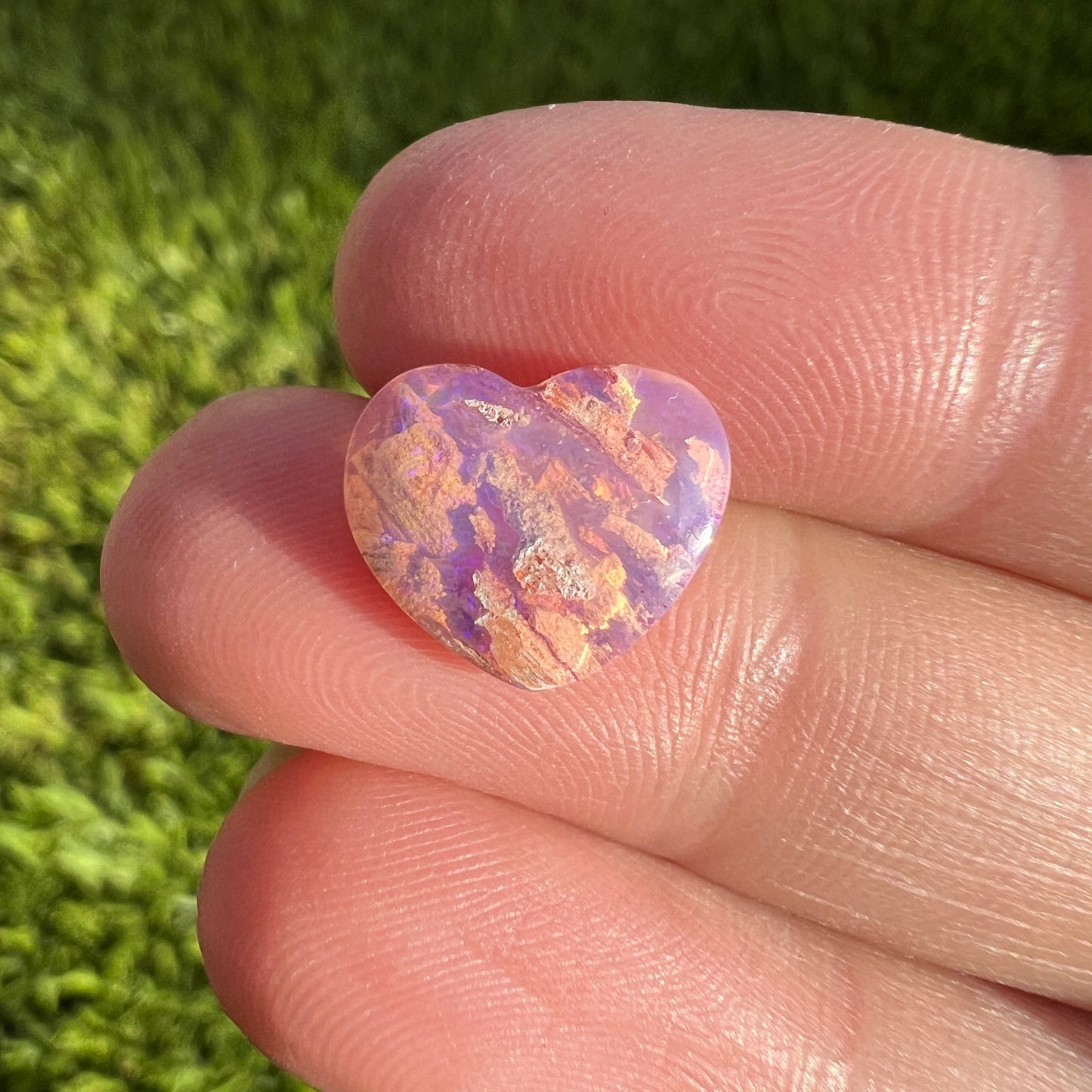 2.51 Ct heart wood replacement opal