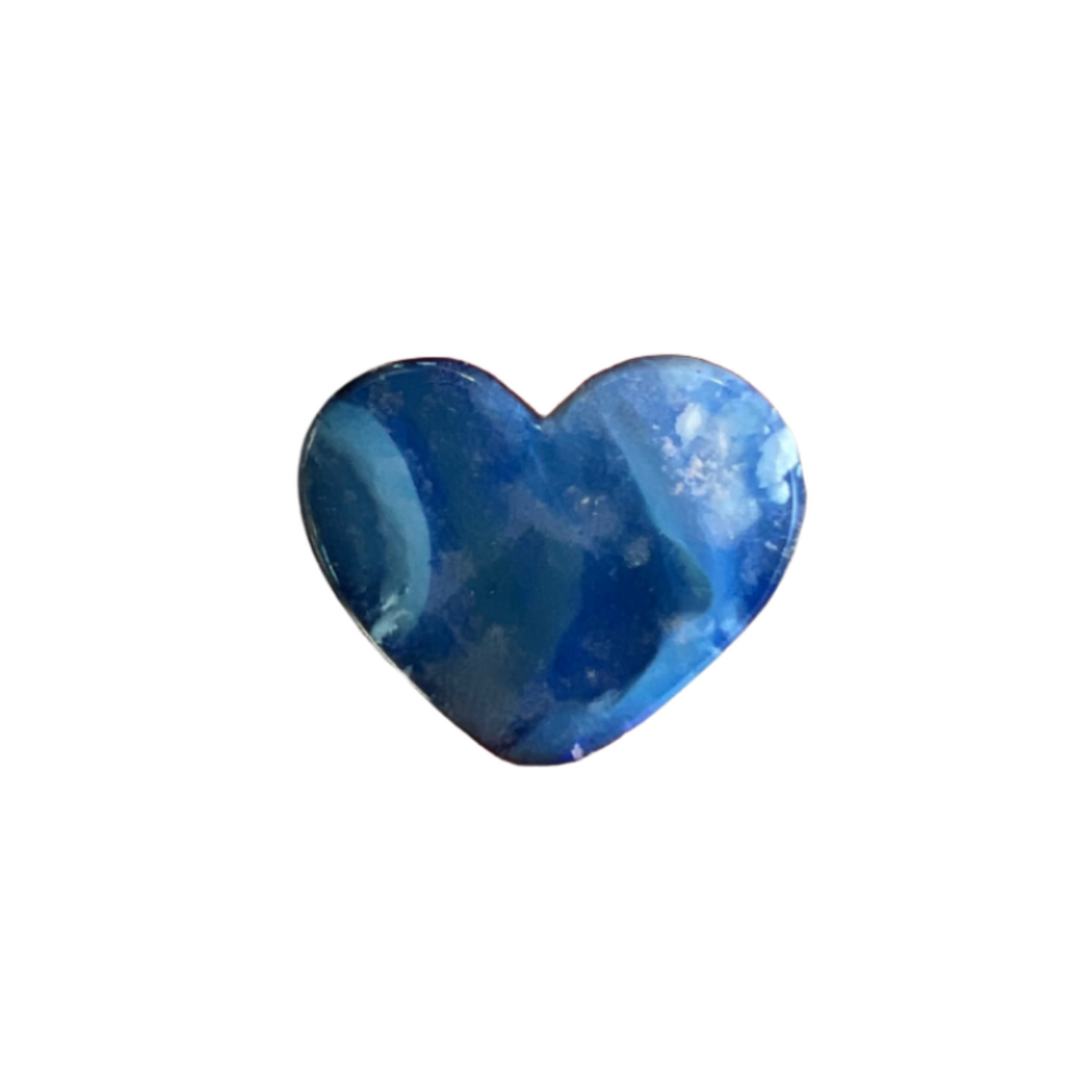 5.21 Ct blue heart boulder opal