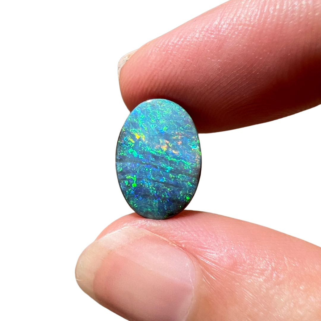 4.04 Ct classic oval boulder opal