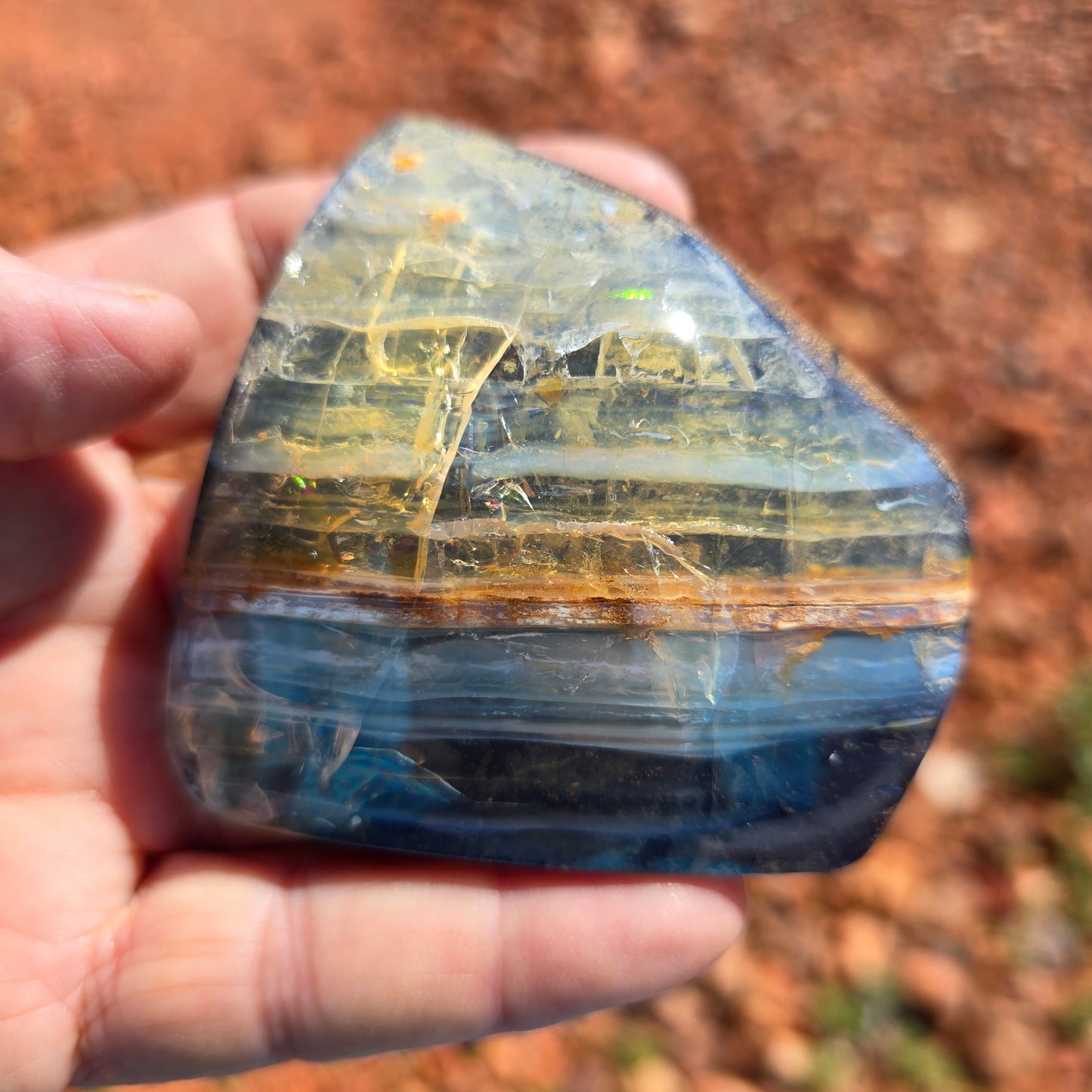 159 g Australian Boulder Opal Specimen