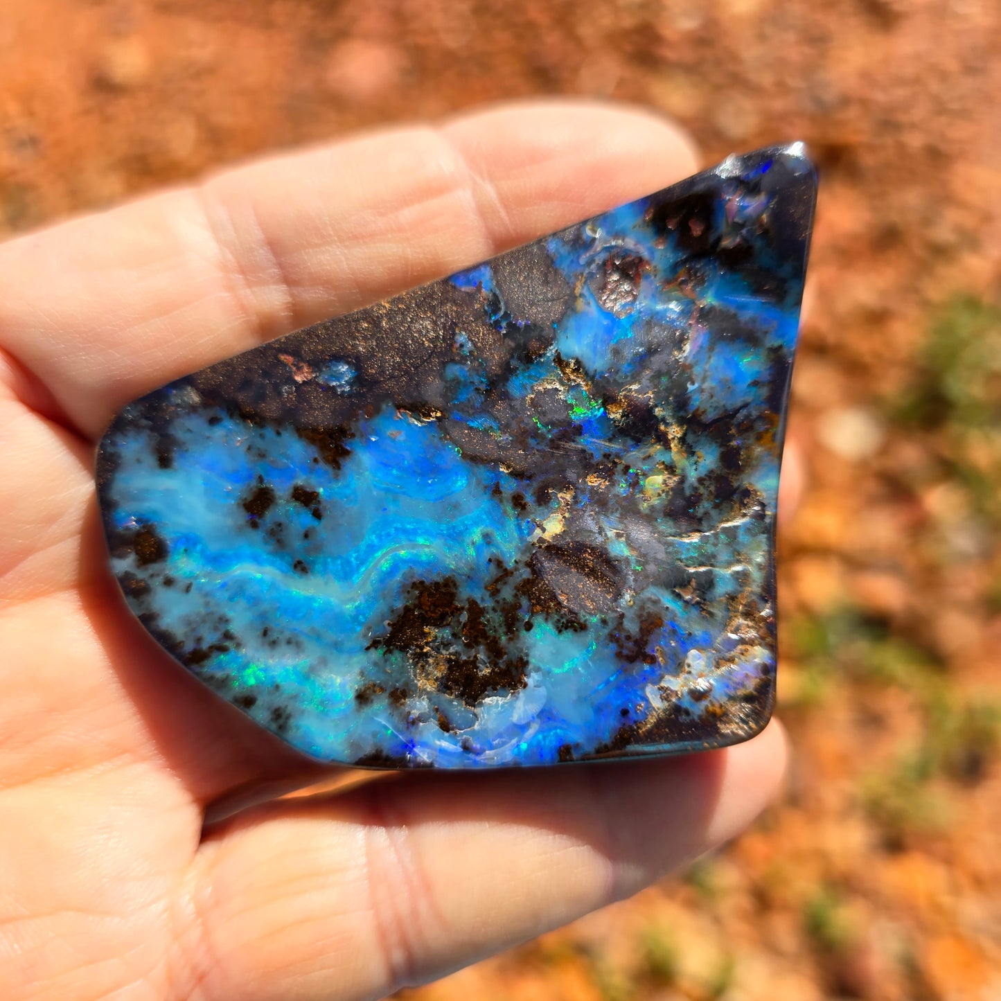 95 g Australian Boulder Opal Specimen