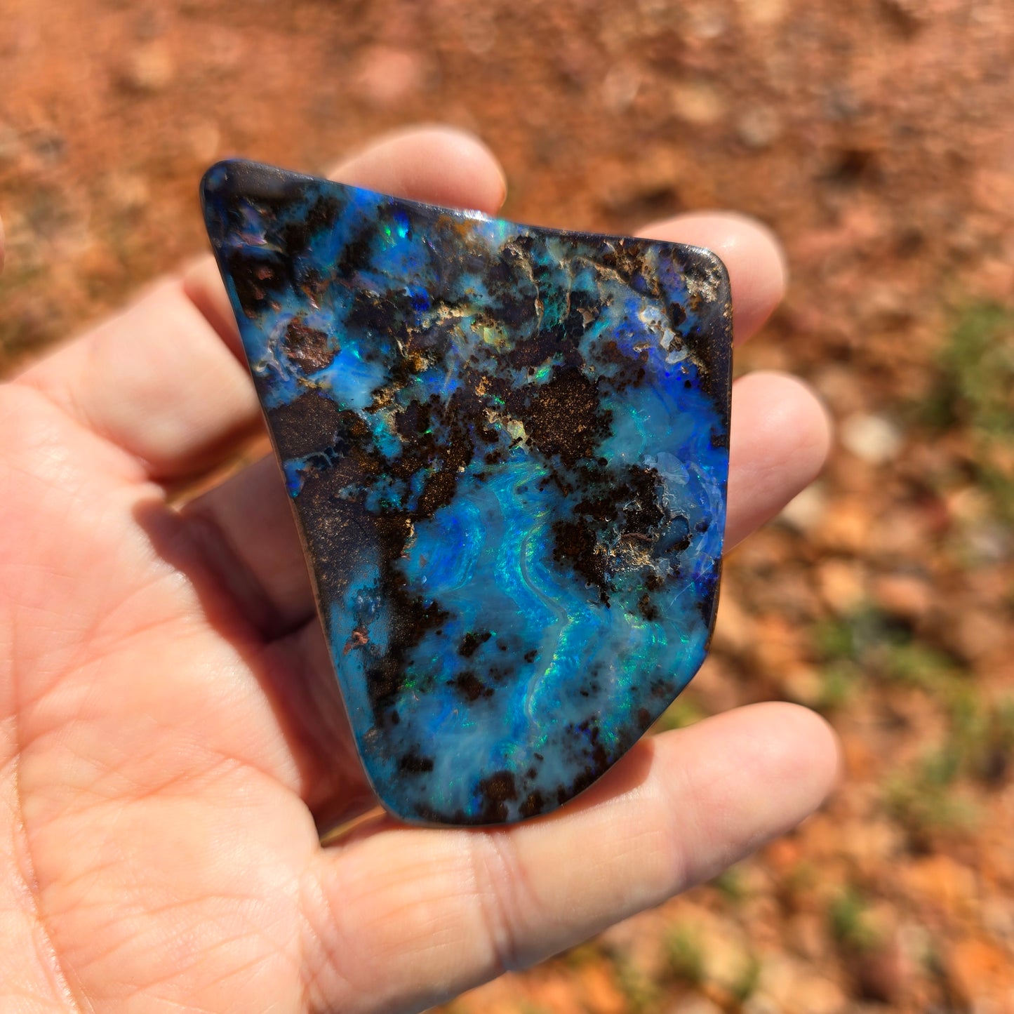 95 g Australian Boulder Opal Specimen