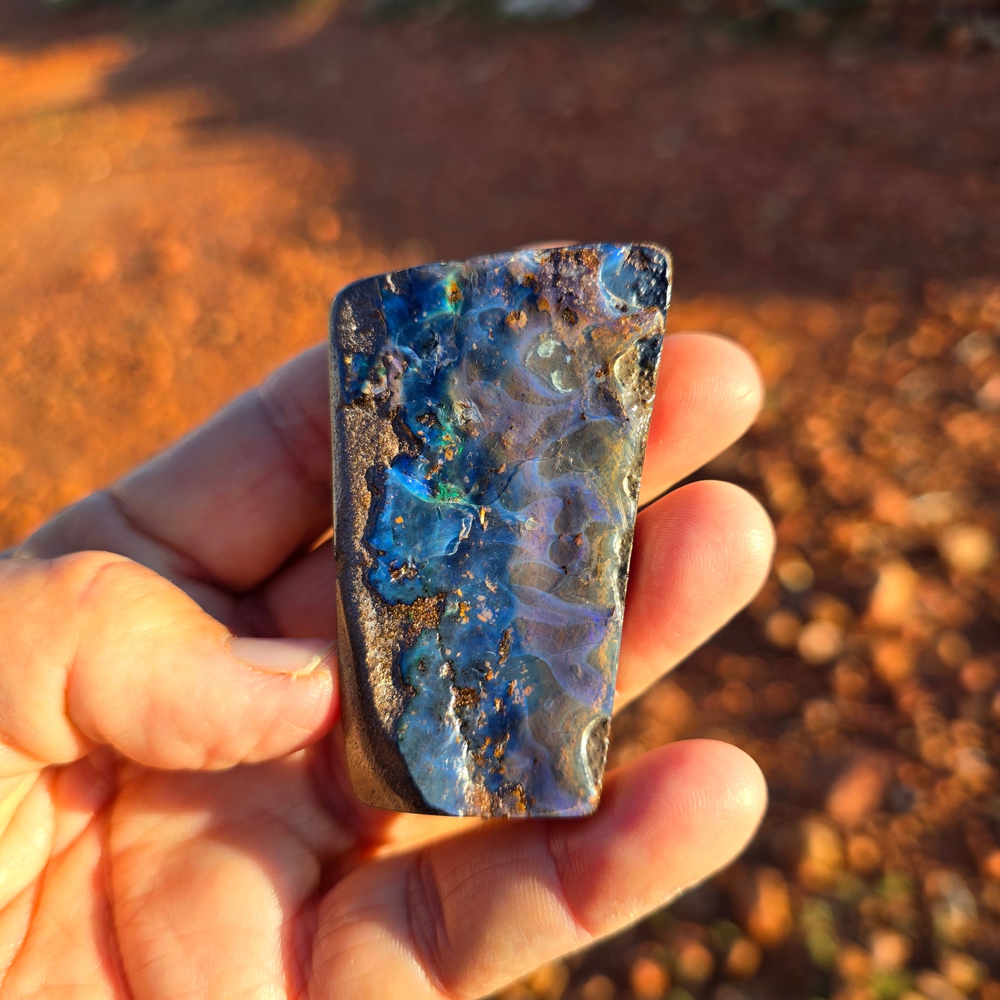 63 g  Australian Boulder Opal Specimen