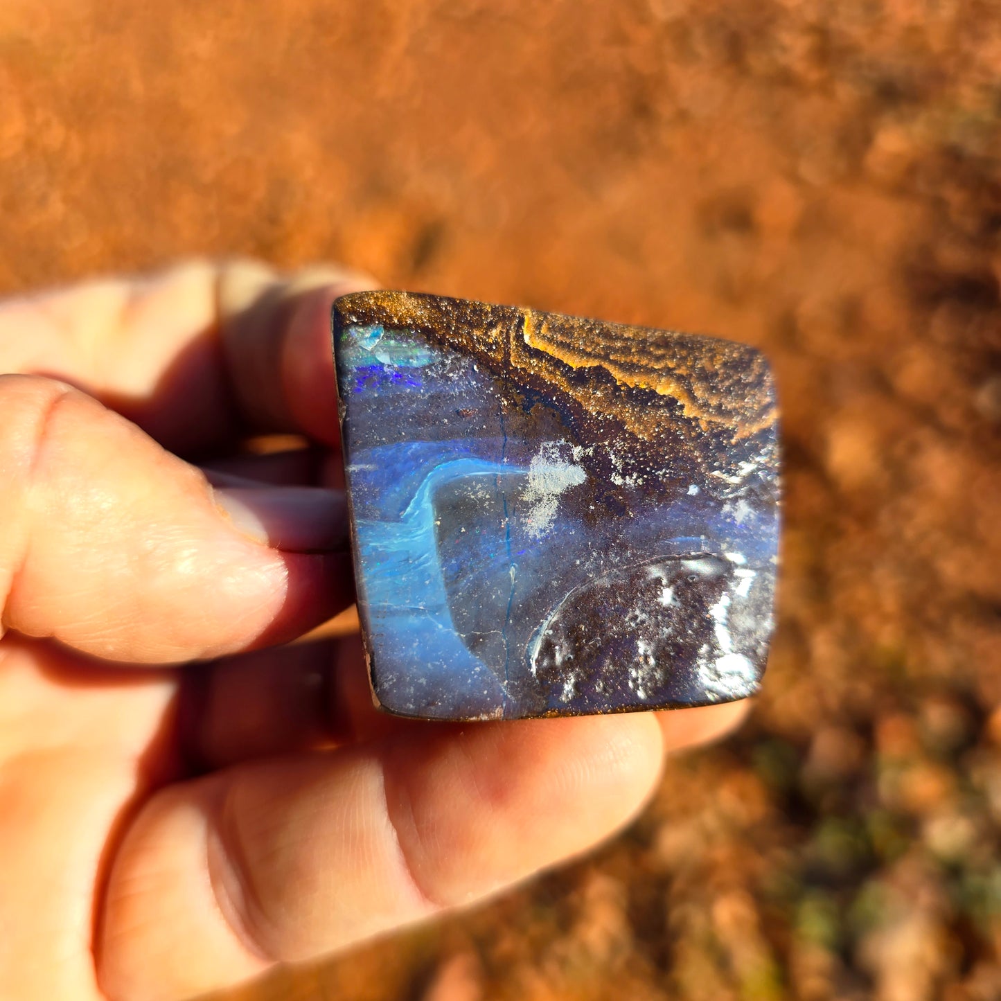 40.3 g  Australian Boulder Opal Specimen