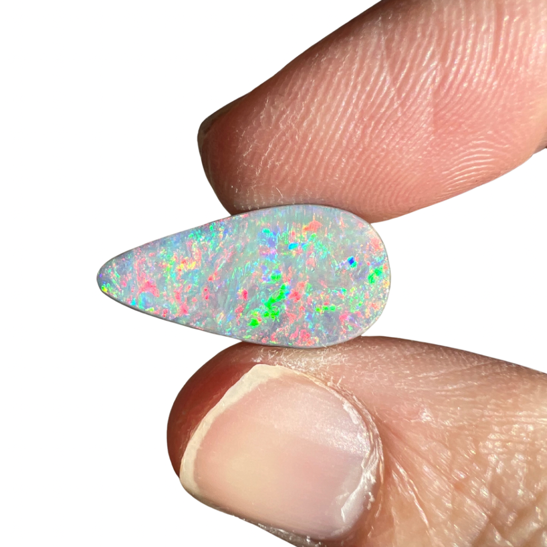 10.04 Ct teardrop boulder opal pair