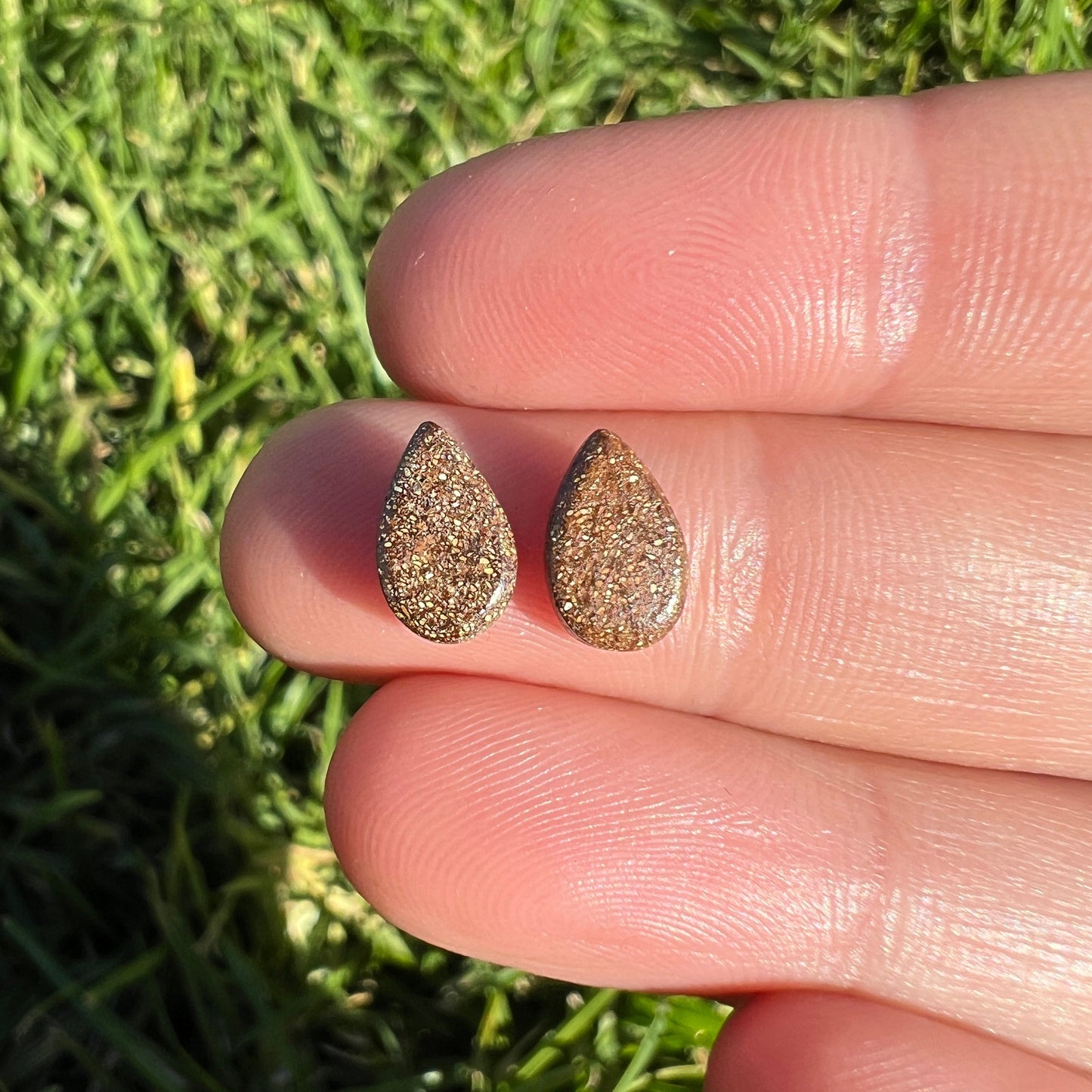 2.21 Ct boulder opal pair