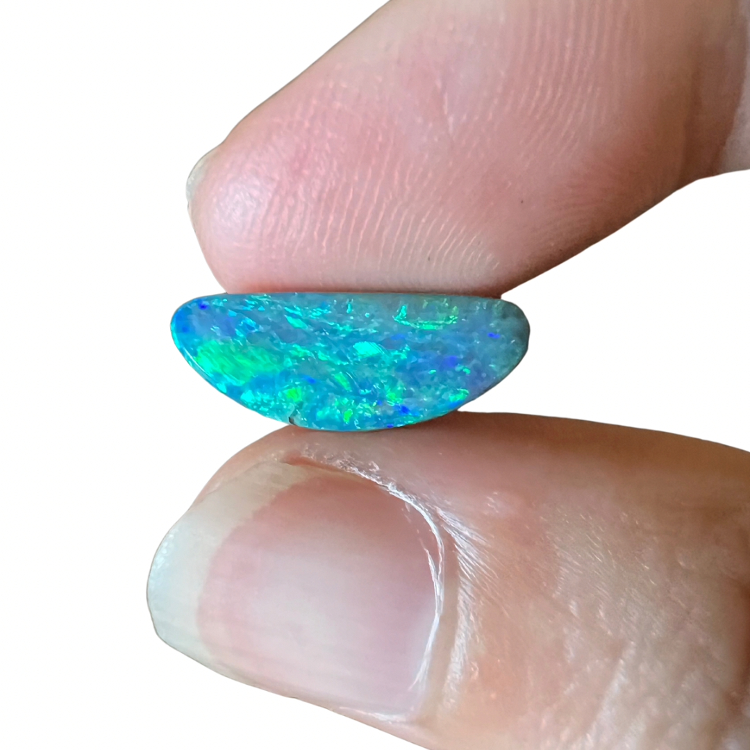 2.38 Ct green-blue boulder opal