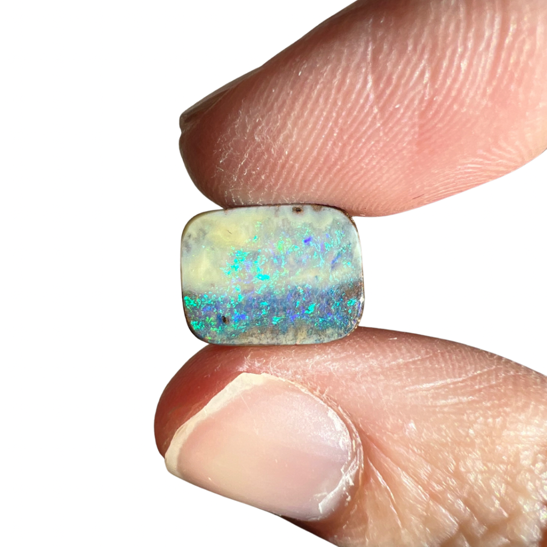 6.75 Ct small boulder opal pair