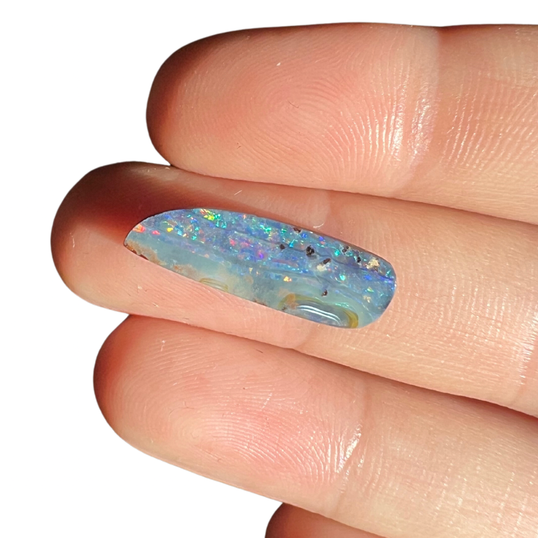 3.85 Ct free-form boulder opal