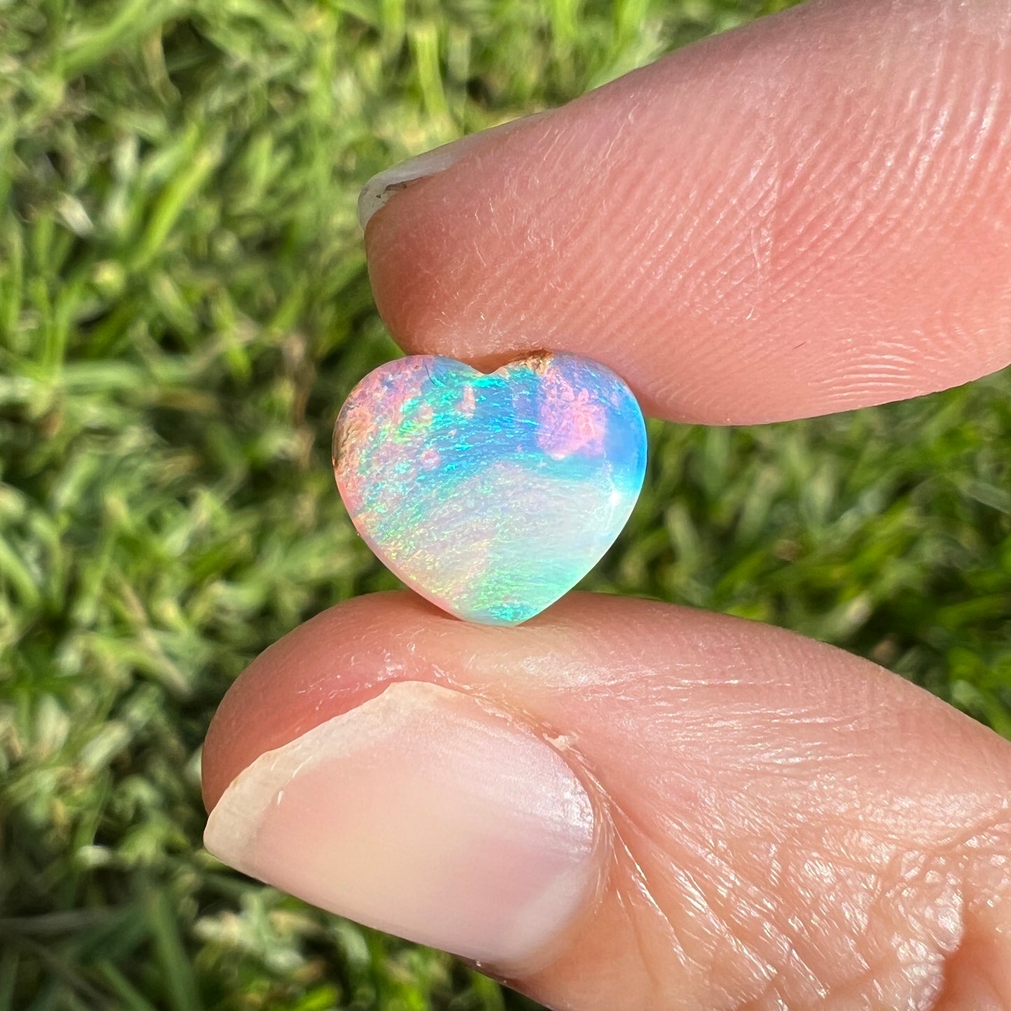 2.01 Ct heart wood replacement opal