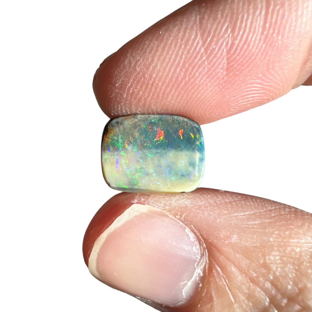 6.75 Ct small boulder opal pair