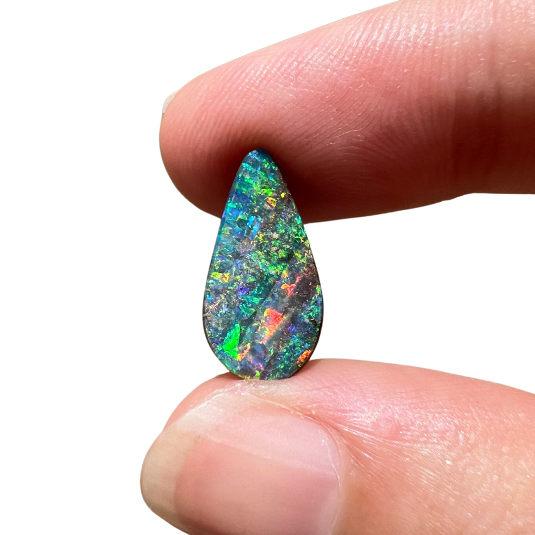 3.21 Ct pink and green gem grade opal