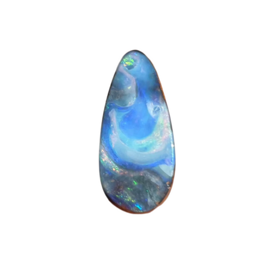 6.10 Ct teardrop boulder opal