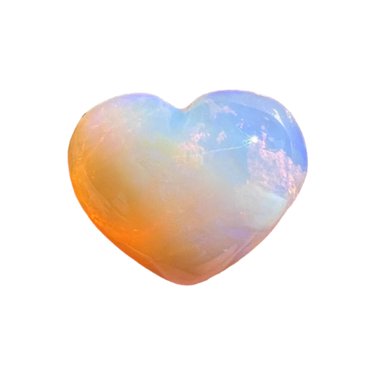 4.35 Ct wood replacement heart opal