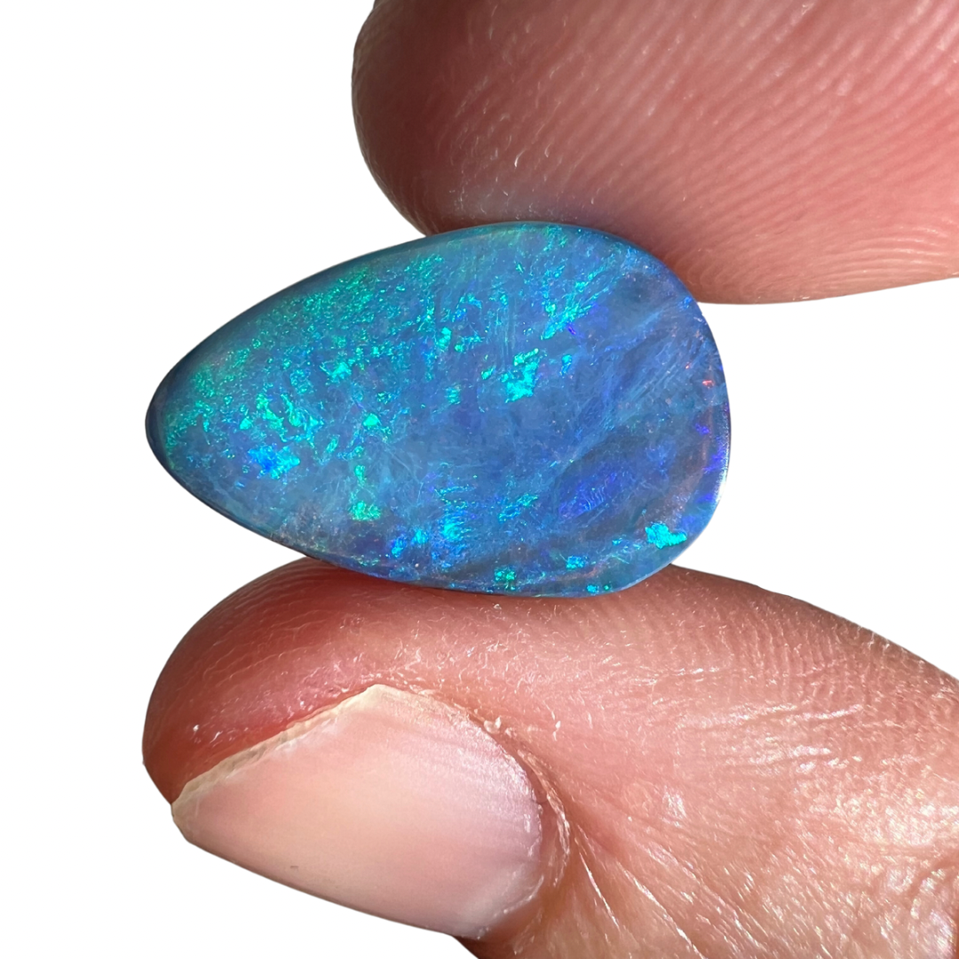 6.52 Ct ocean-toned boulder opal