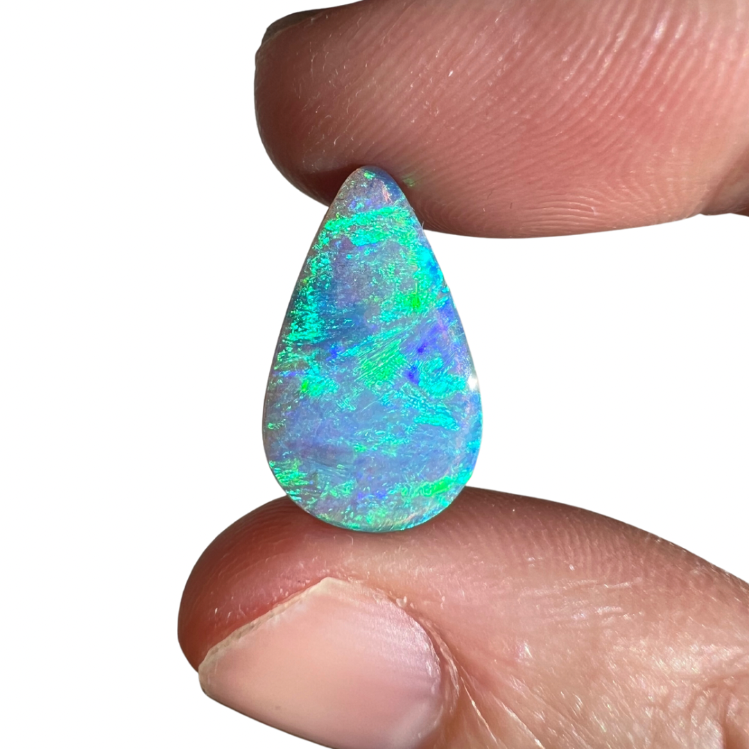 5.24 Ct BRIGHT OCEAN-TONED BOULDER OPAL