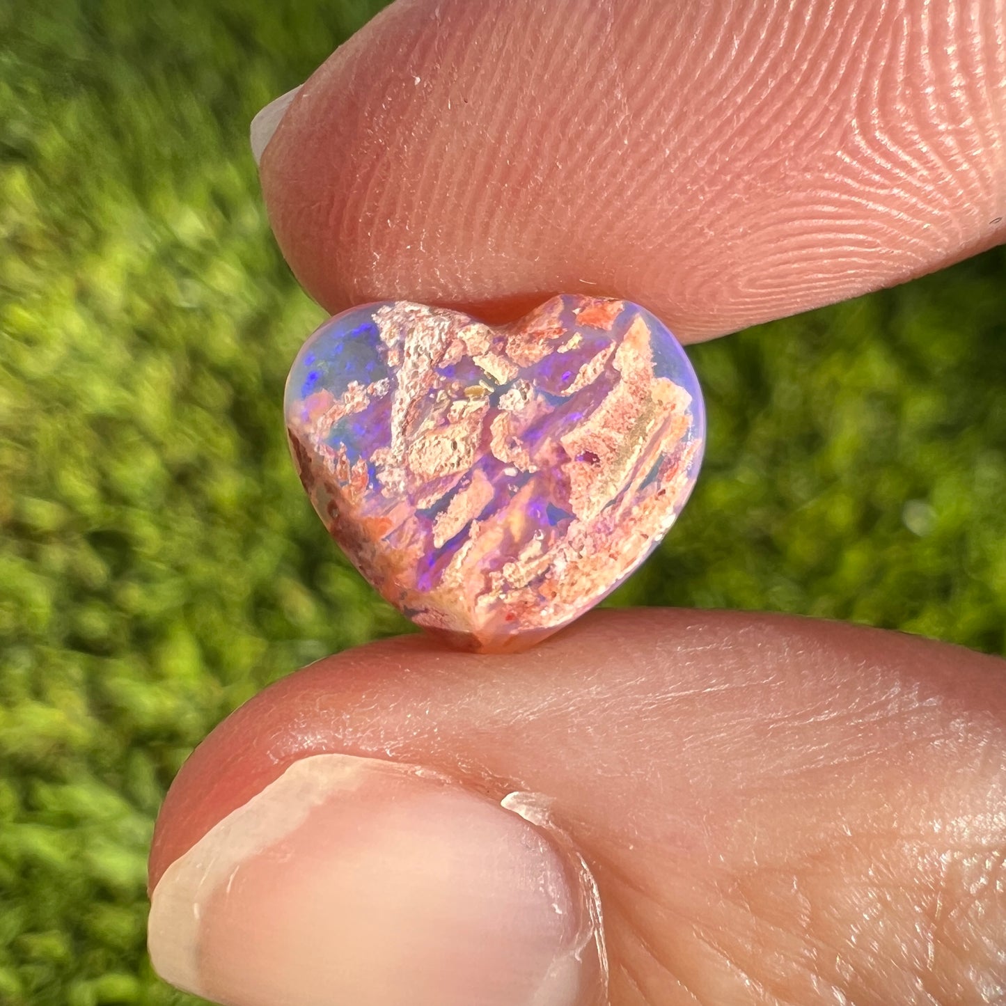 2.51 Ct heart wood replacement opal