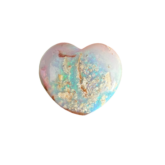 4.28 Ct wood replacement heart opal