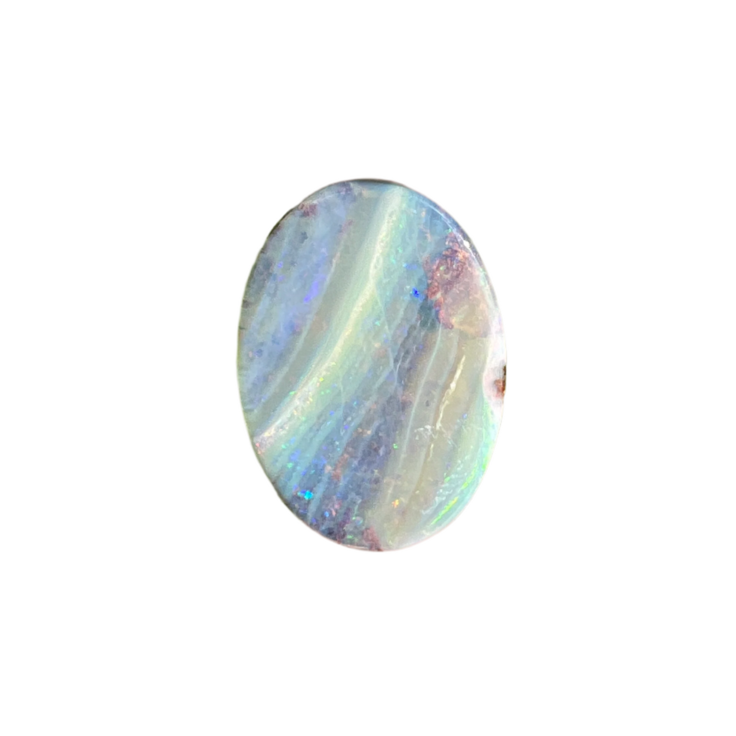 9.32 Ct oval boulder opal