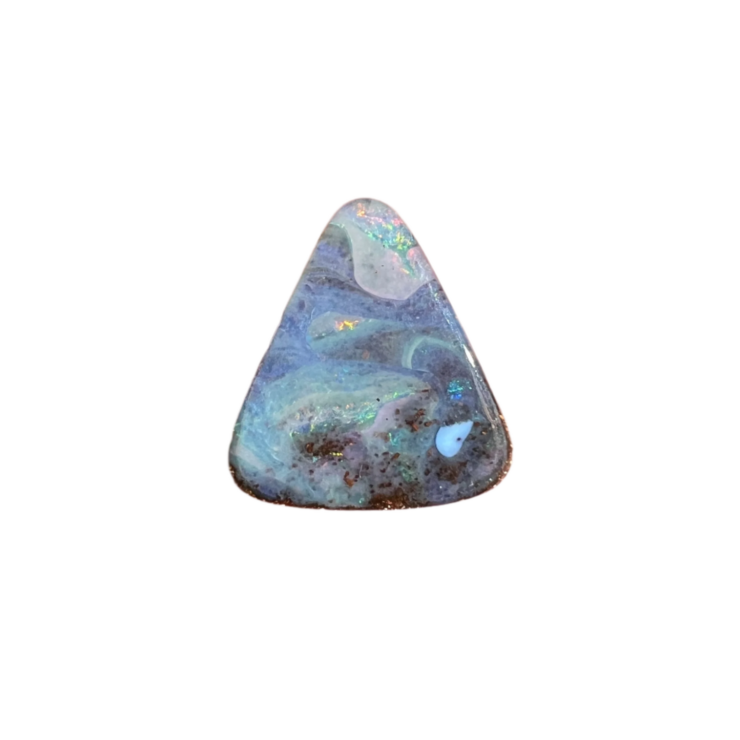 8.17 Ct triangle boulder opal