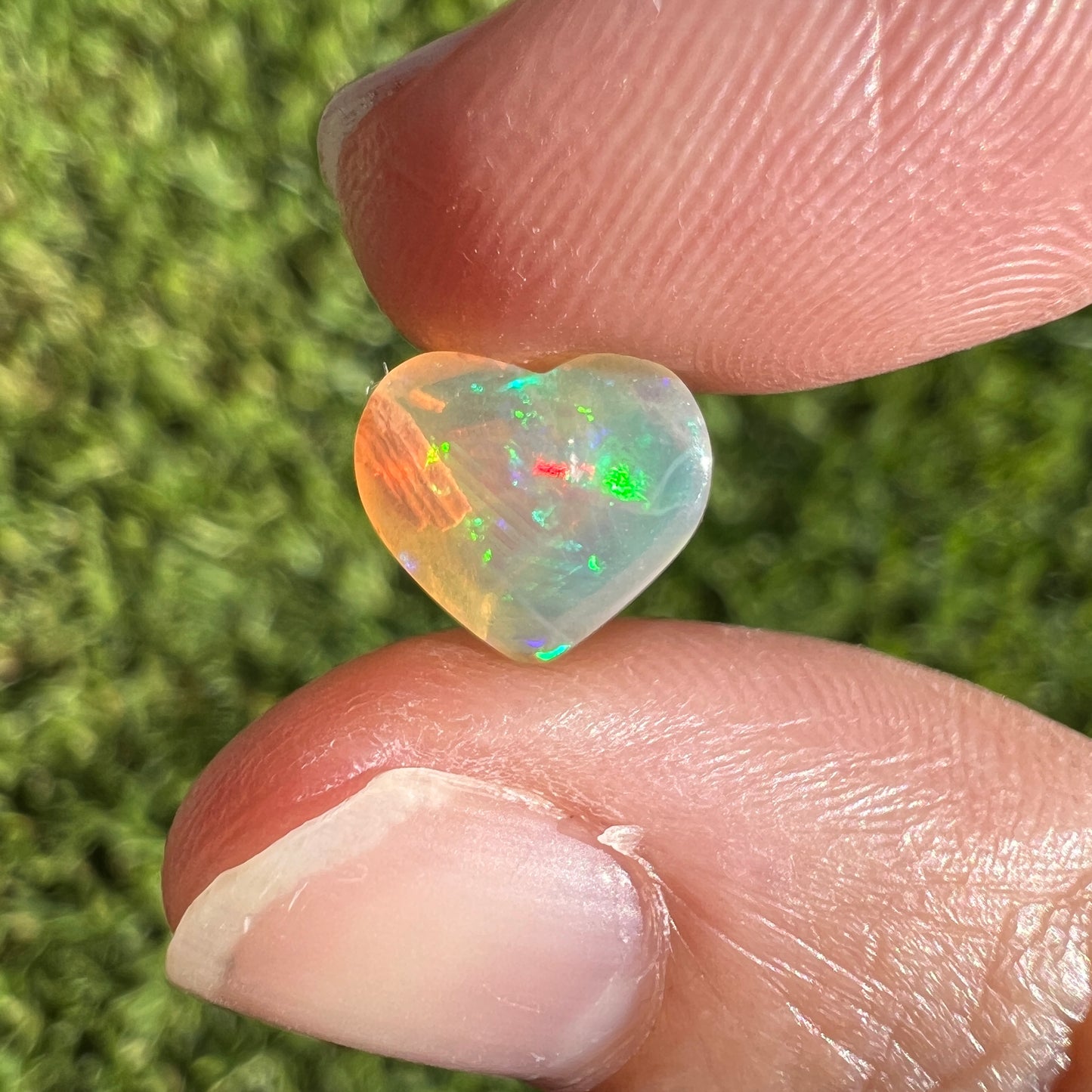 1.49 Ct heart wood replacement opal