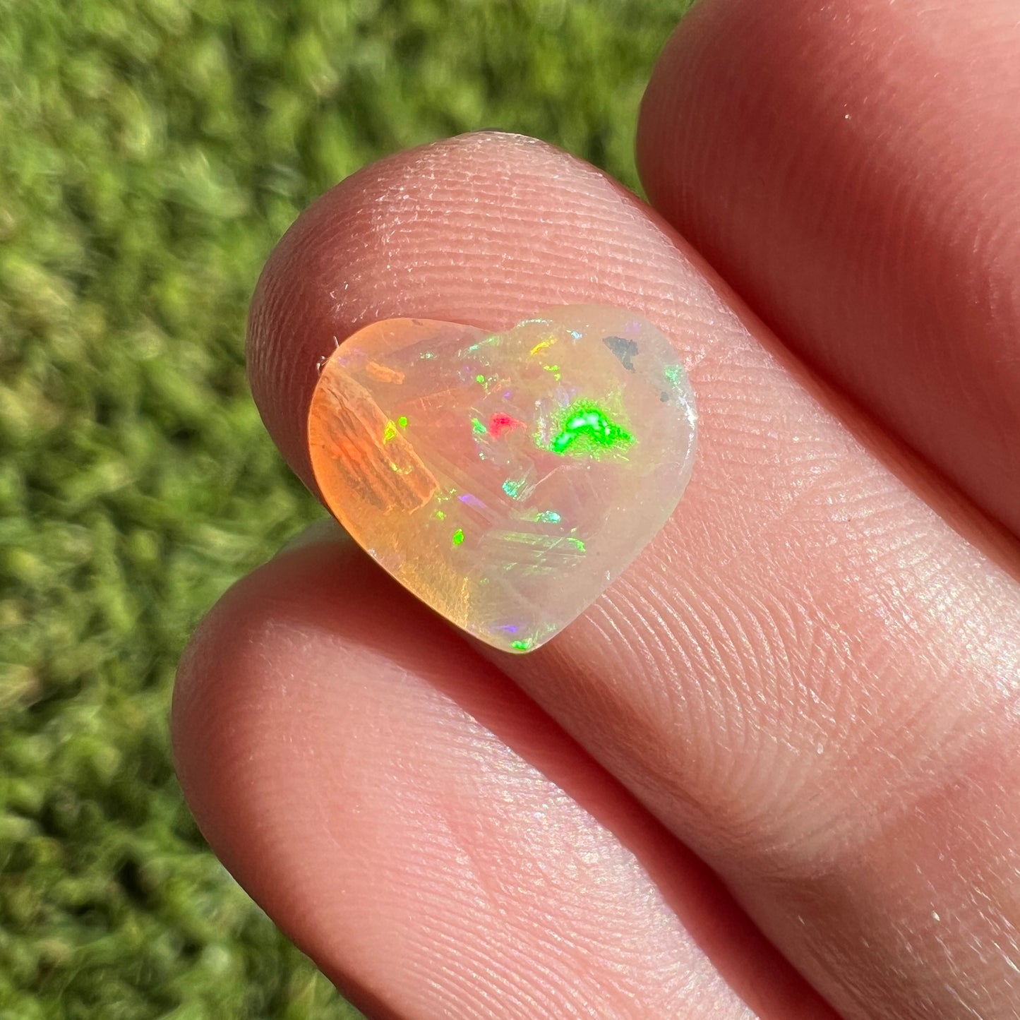 1.49 Ct heart wood replacement opal