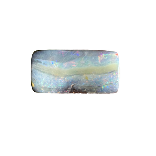 5.57 Ct rectangle boulder opal