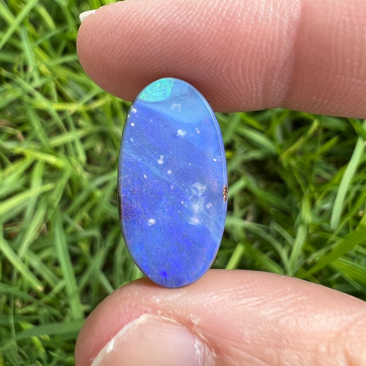 10.23 Ct blue boulder opal