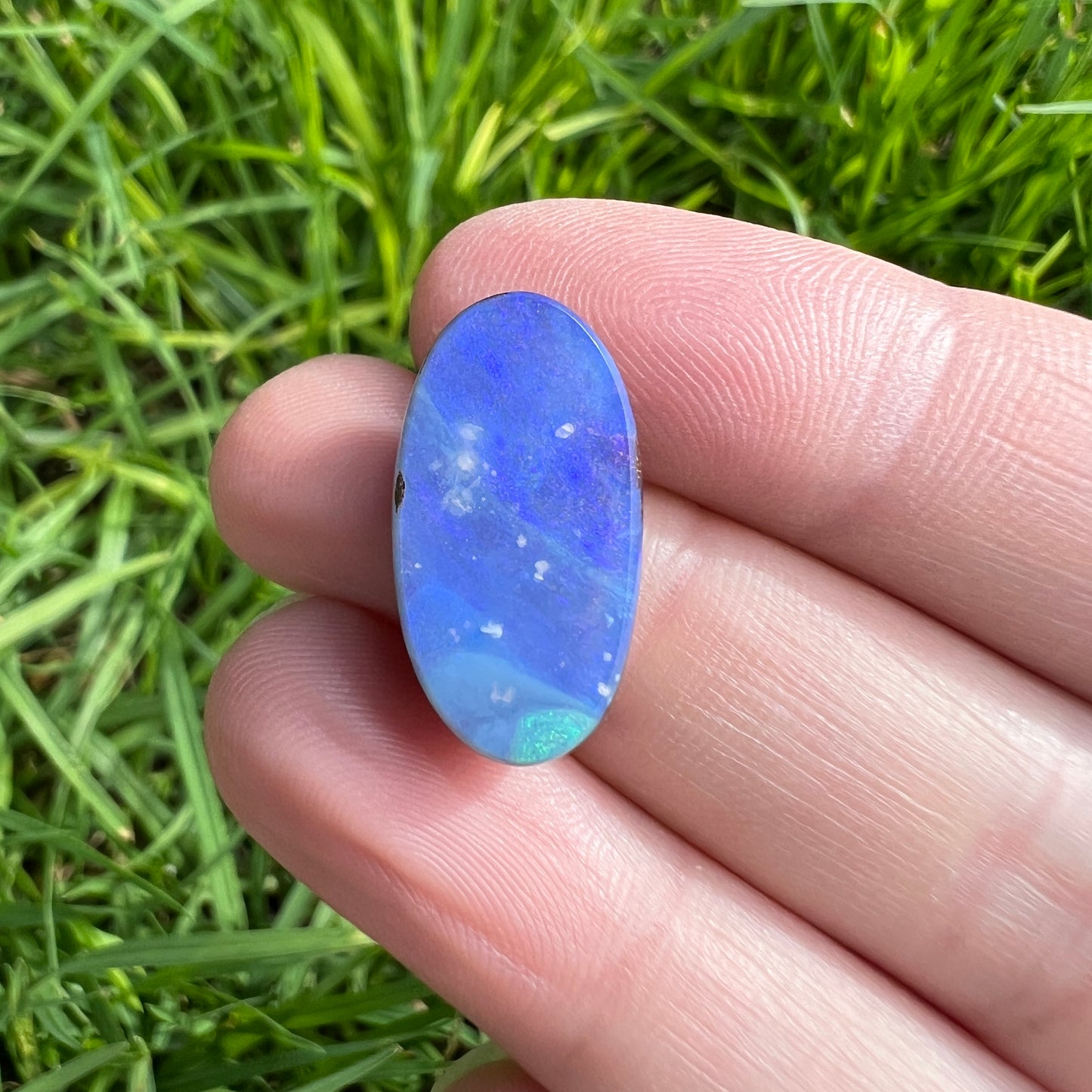 10.23 Ct blue boulder opal