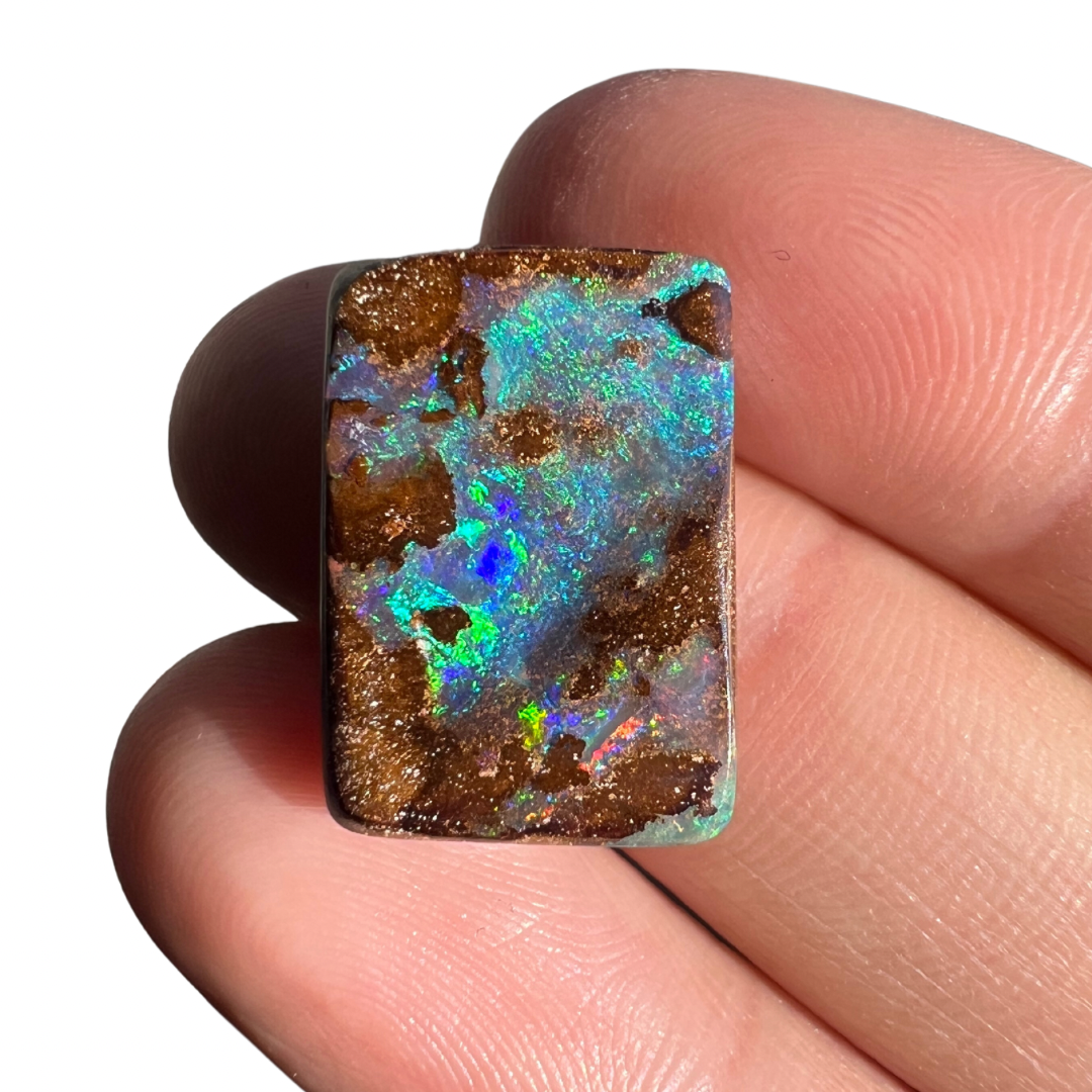 11.50 Ct green-blue boulder opal