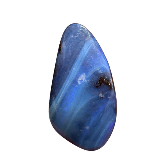 12.73 Ct blue boulder opal