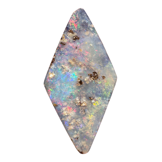 5.45 Ct diamond-shaped boulder opal