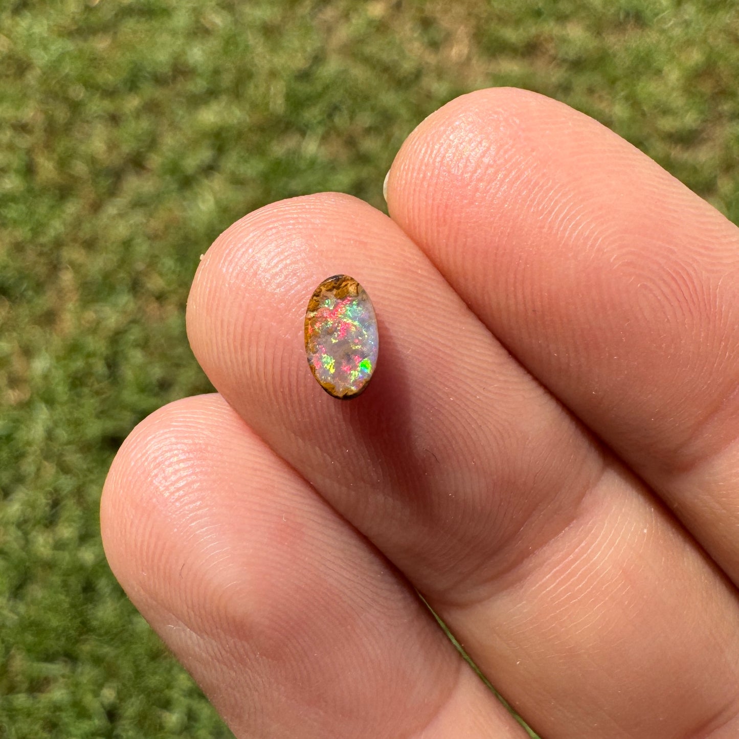 0.36 Ct extra small boulder opal