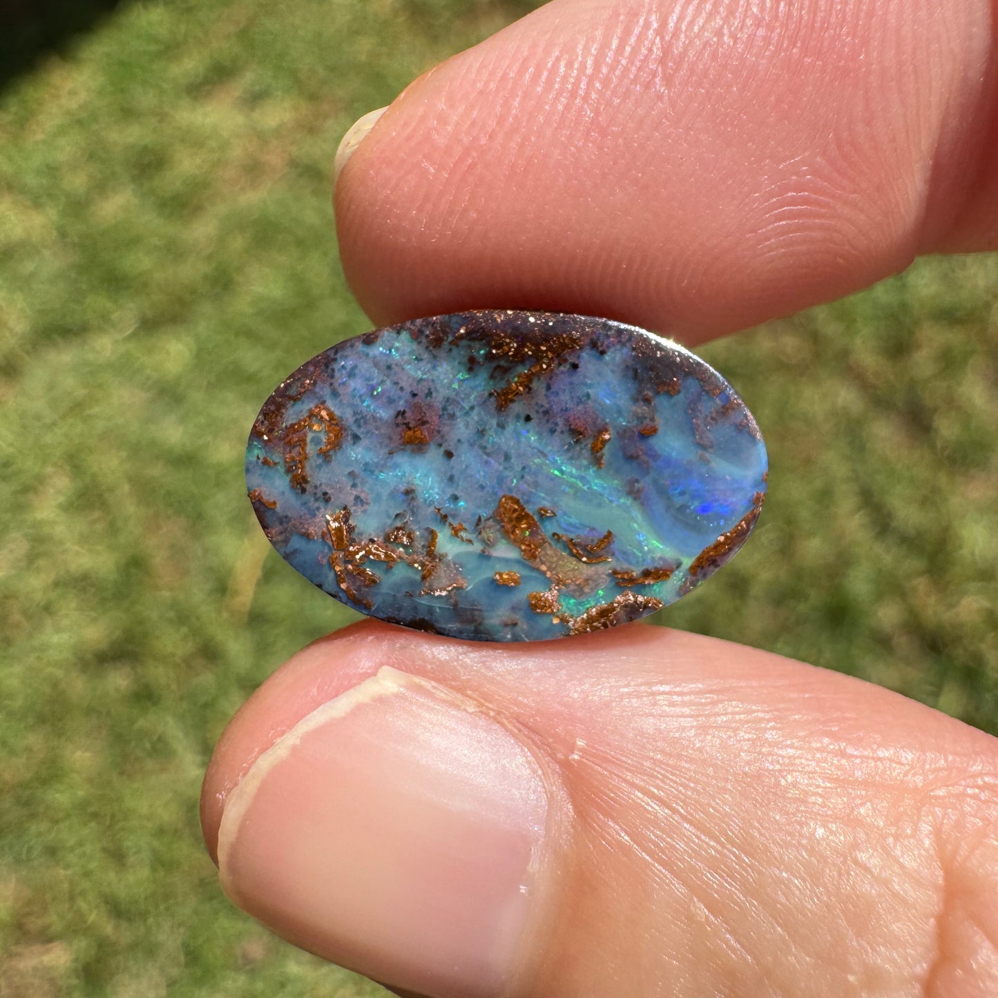 6.83 Ct small boulder opal
