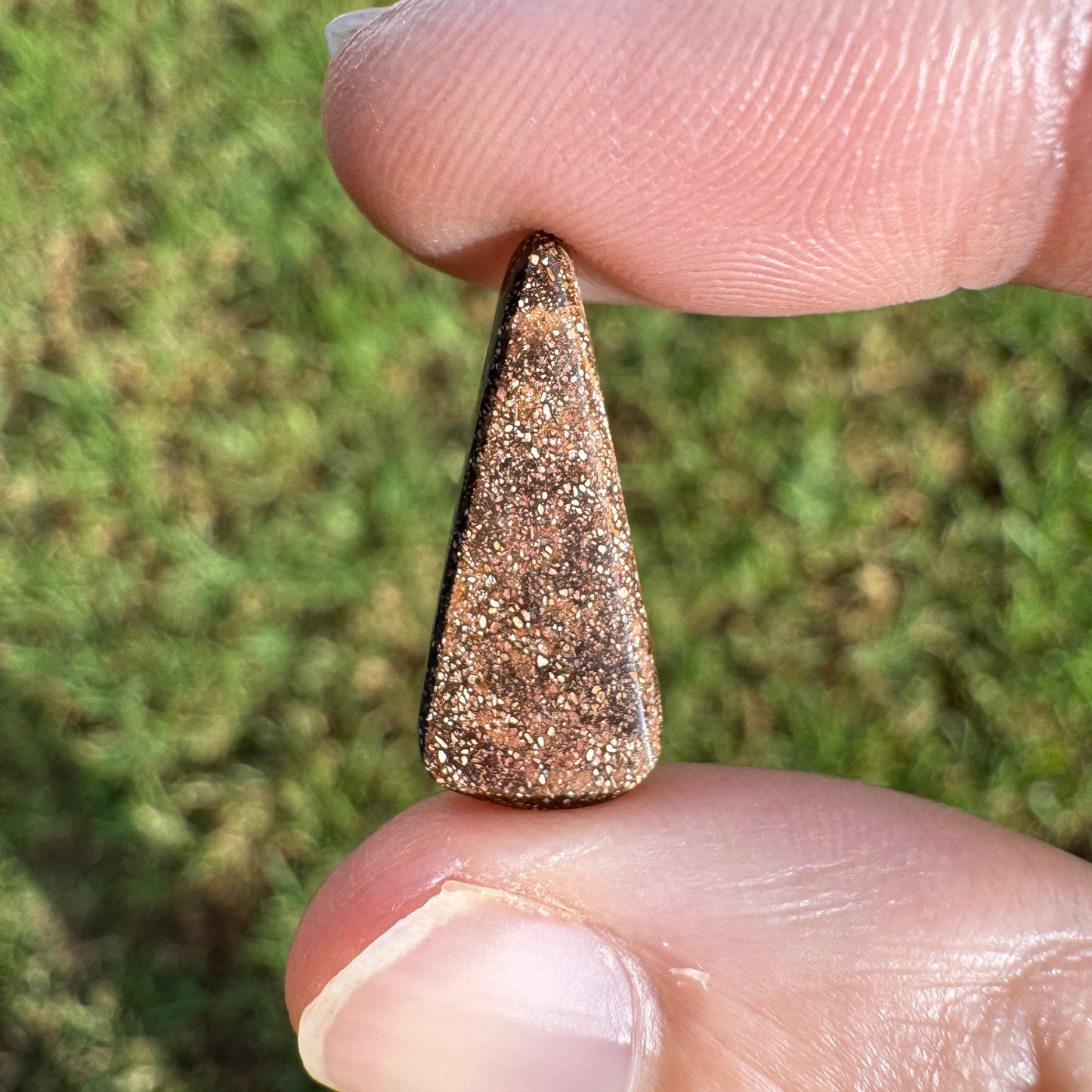 4.18 Ct stripy boulder opal