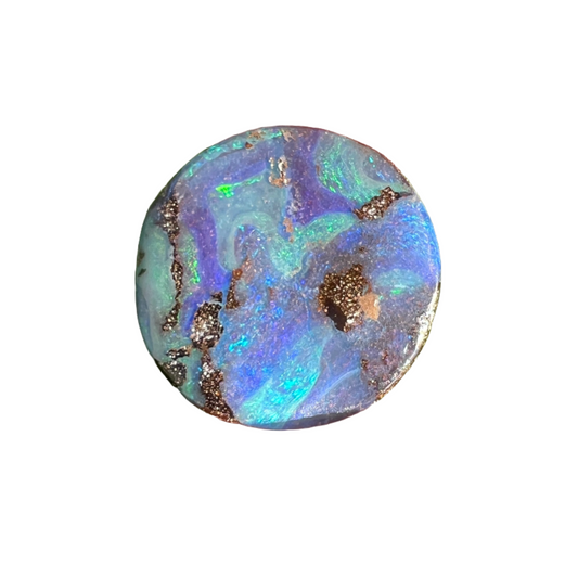 6.33 Ct circle boulder opal