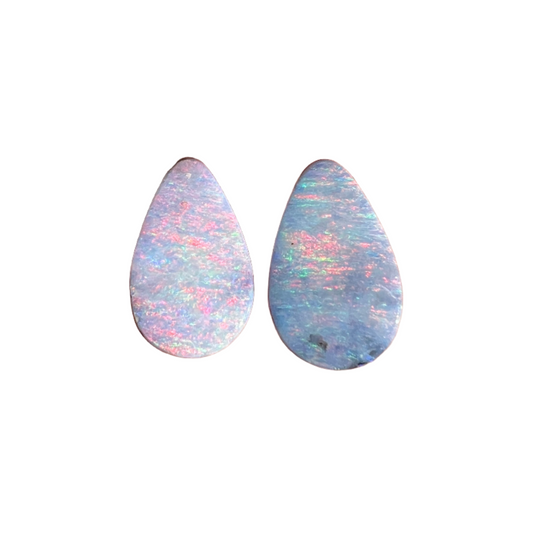 4.07 Ct boulder opal pair