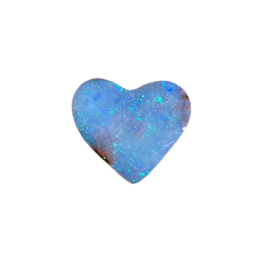 2.07 Ct small boulder opal heart