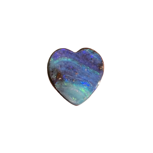 2.51 Ct small heart boulder opal