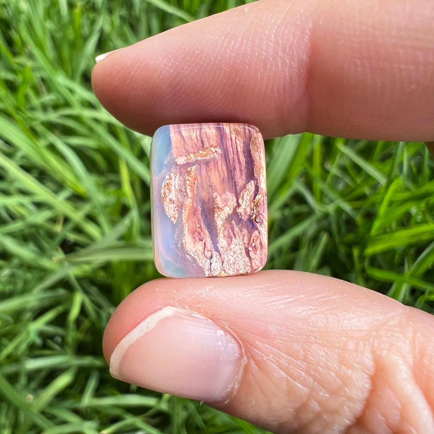 7.28 Ct 3D Wood replacement opal