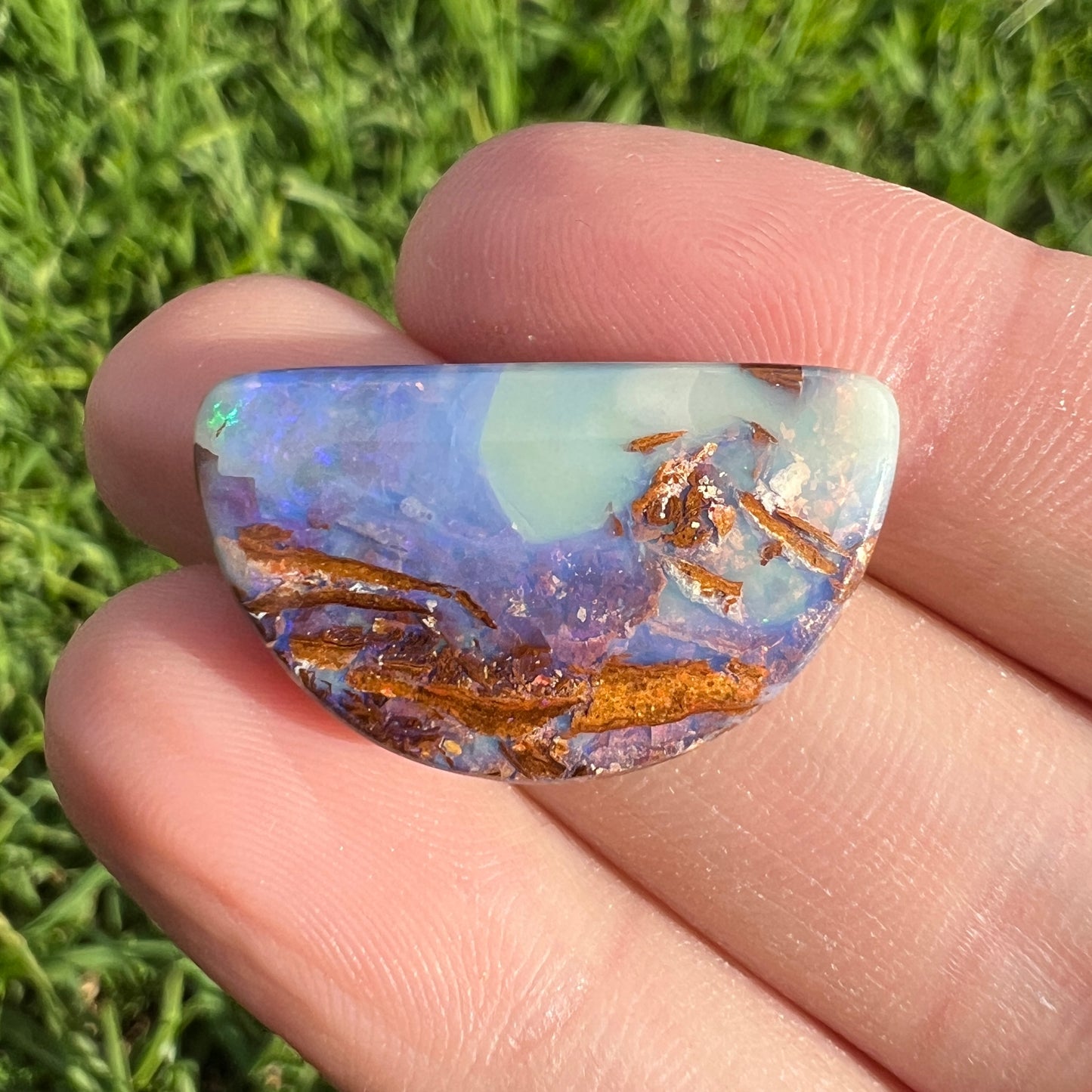 11.47 Ct wood replacement opal