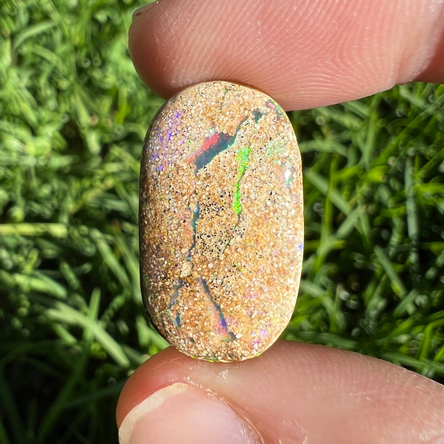 9.40 Ct wood replacement opal