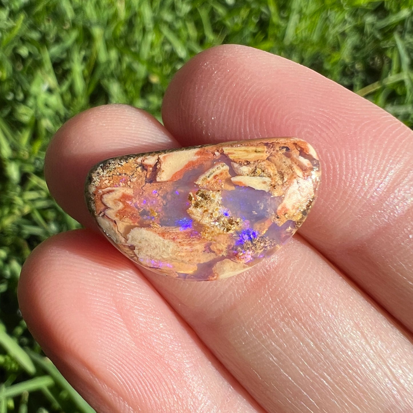 6.91 Ct 3D Wood replacement opal